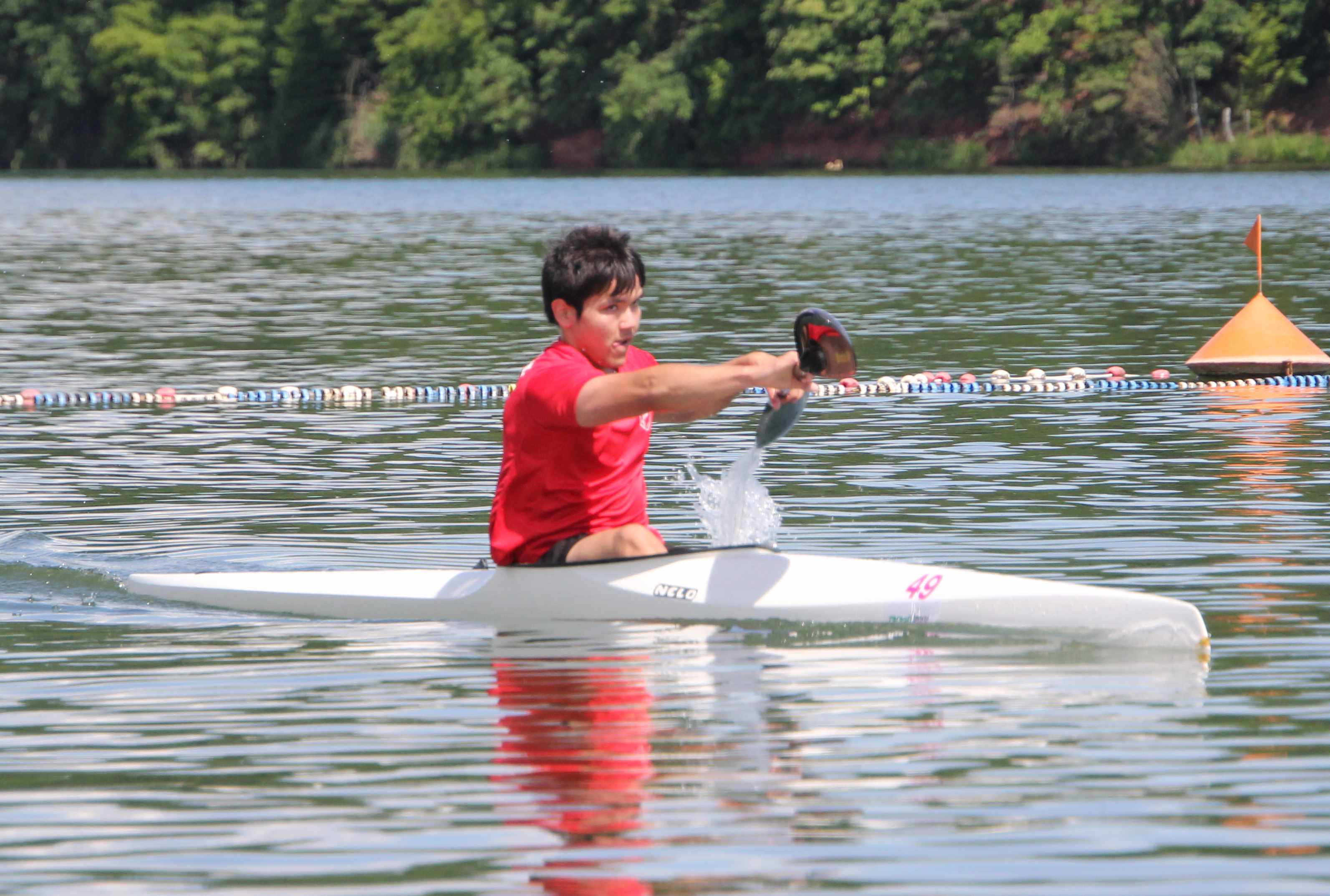 Erbol im Kayak